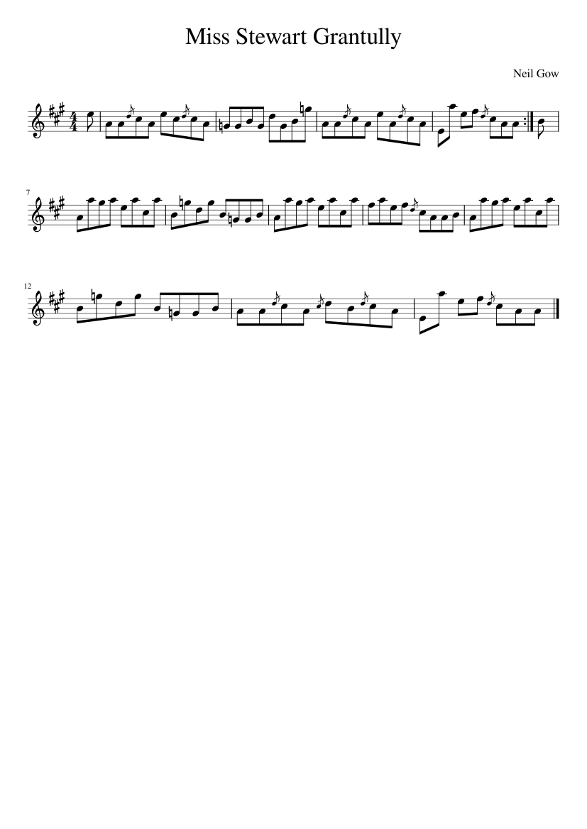 Miss Stewart Grantully