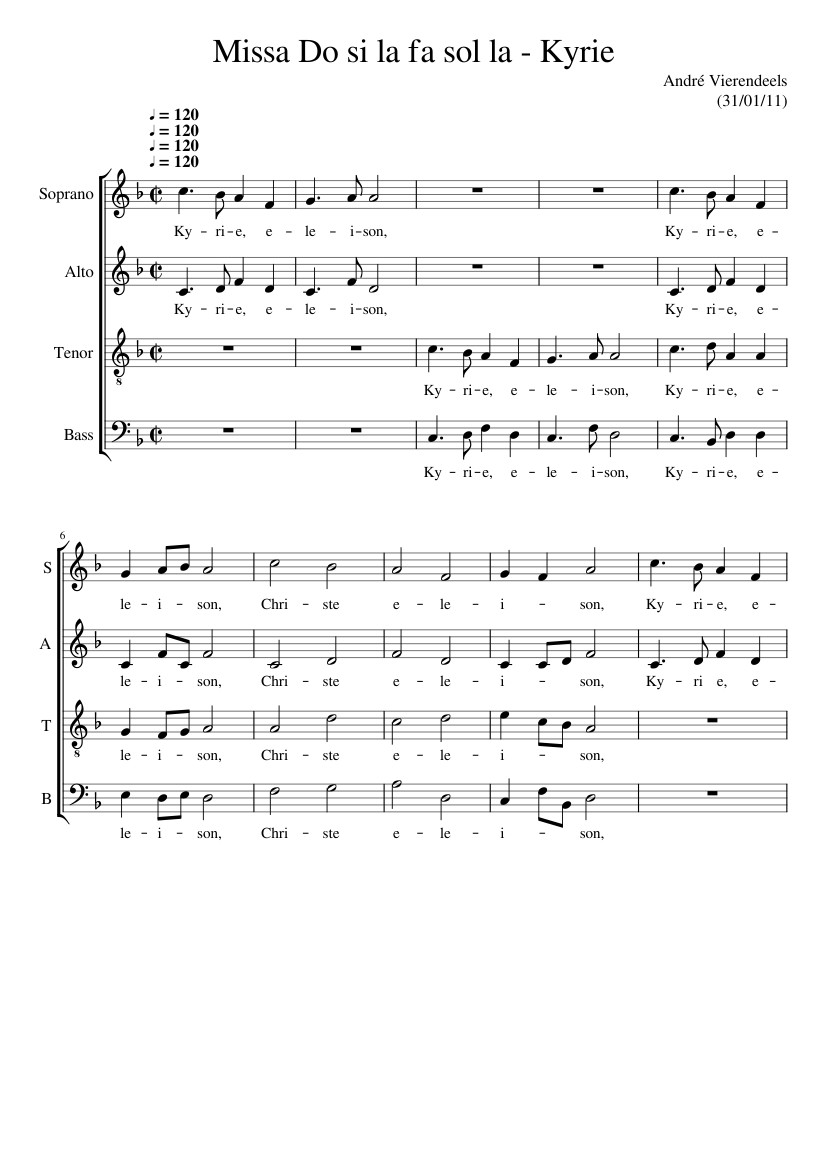 Missa Do si la fa sol la