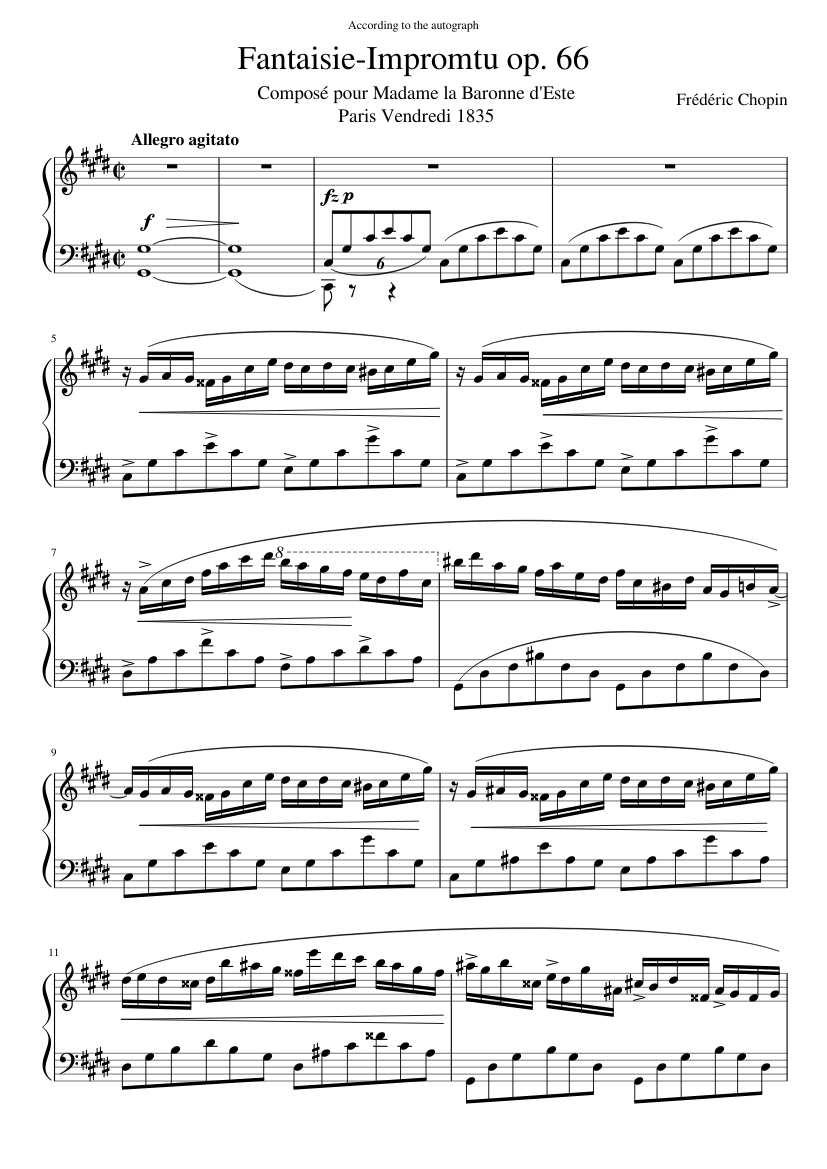 Fantaisie-impromptu Op.66