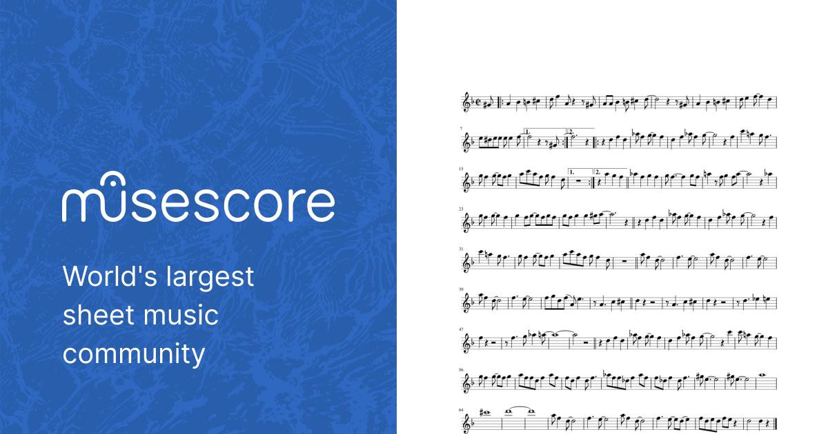 Forstå Vant til flydende Friend Like Me (Walt Disney's Aladdin) - Flute, Violin or Oboe Sheet music  for Flute (Solo) | Musescore.com