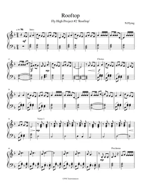 Free N.Flying (엔플라잉) sheet music | Download PDF or print on Musescore.com