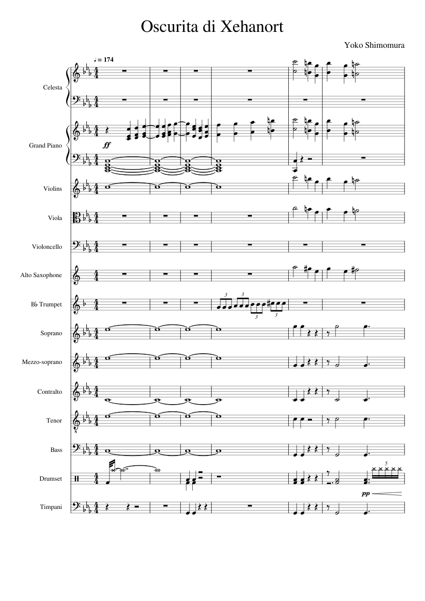 Untitled Piece from Kingdom Hearts III (Oscurita di Xehanort)