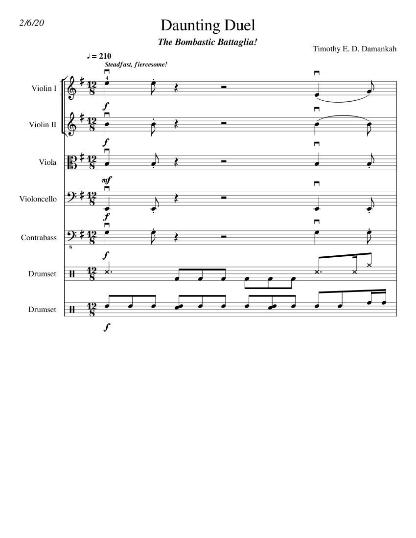 Daunting Duel - Official Orchestra Version