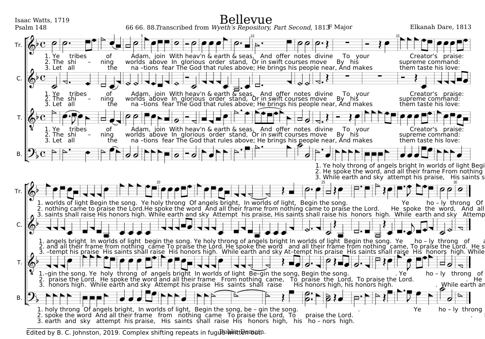 Bellevue - Elkanah Dare