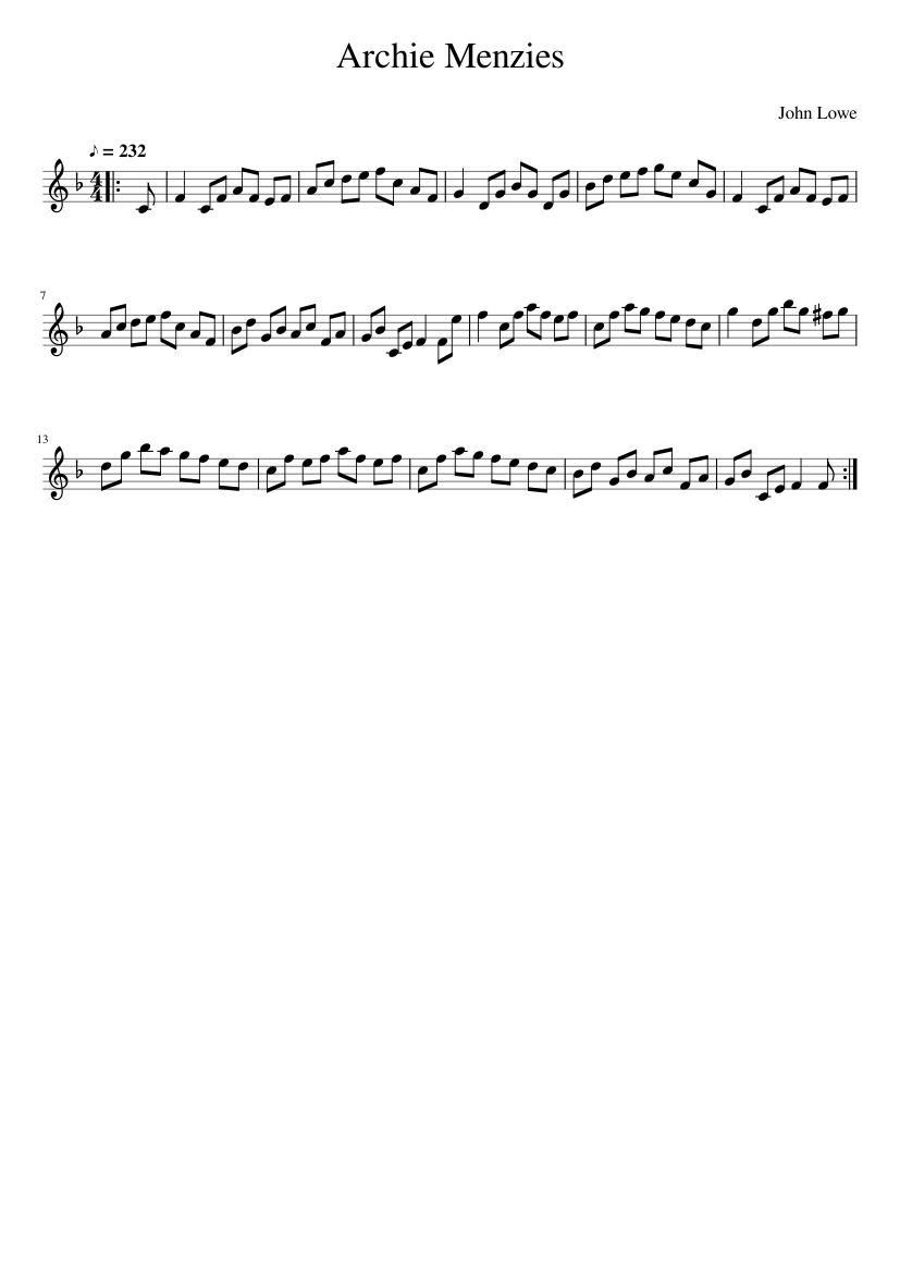 Archie Menzies