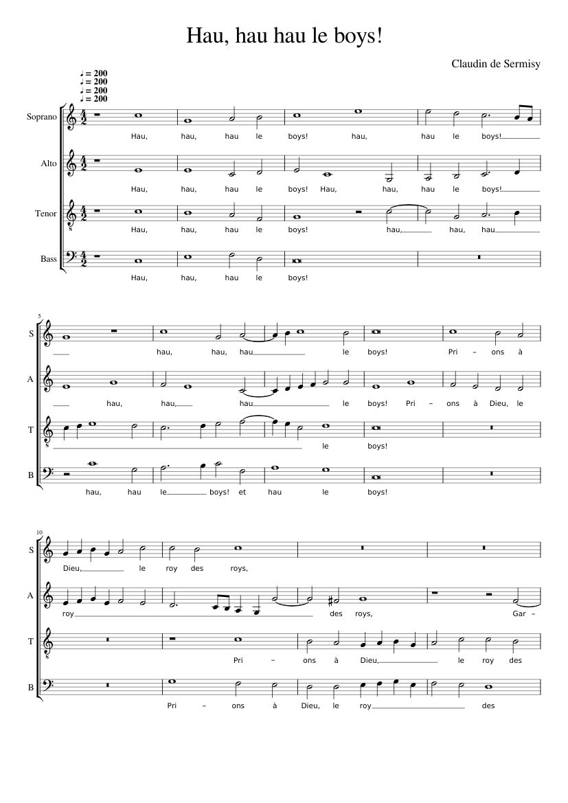 Hau hau hau le boys!