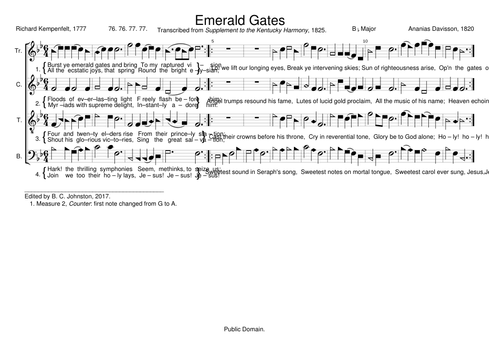 Emerald Gates - Ananias Davisson