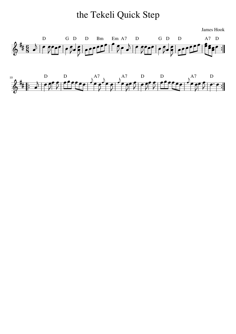 the Tekeli Quick Step