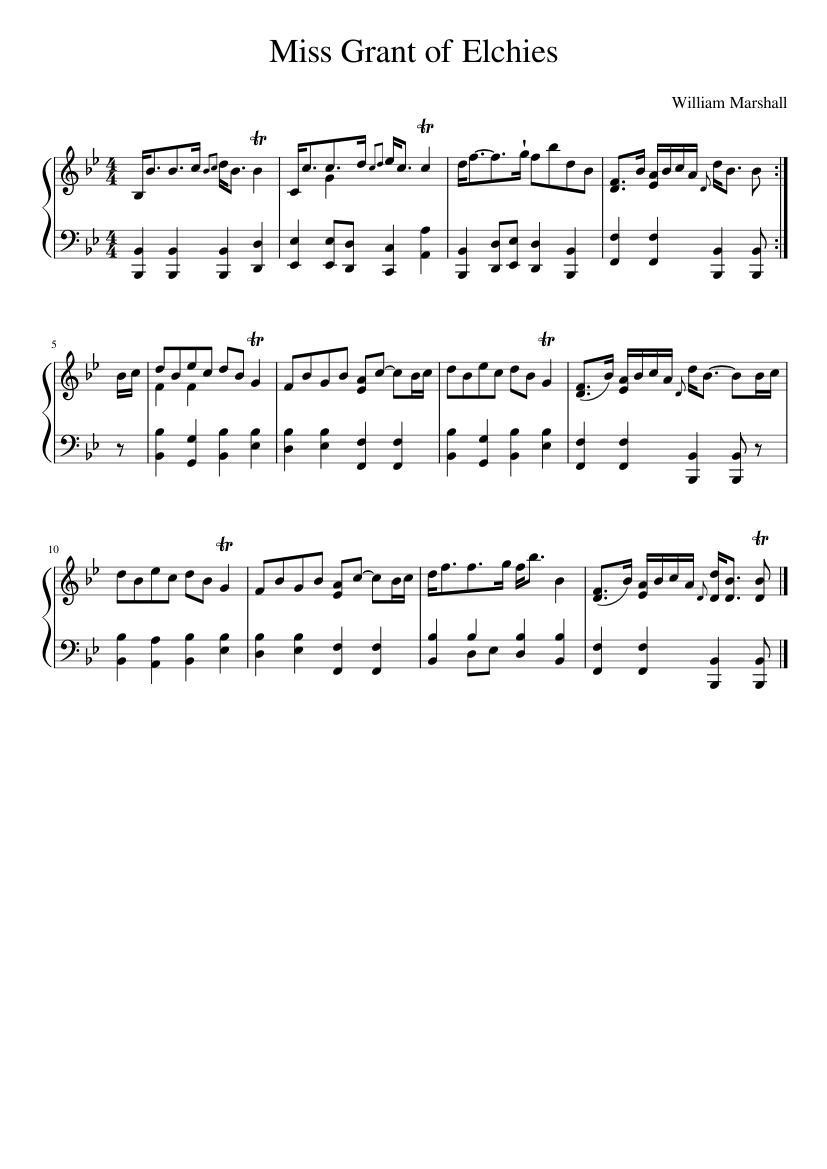 Miss Grant of Elchies