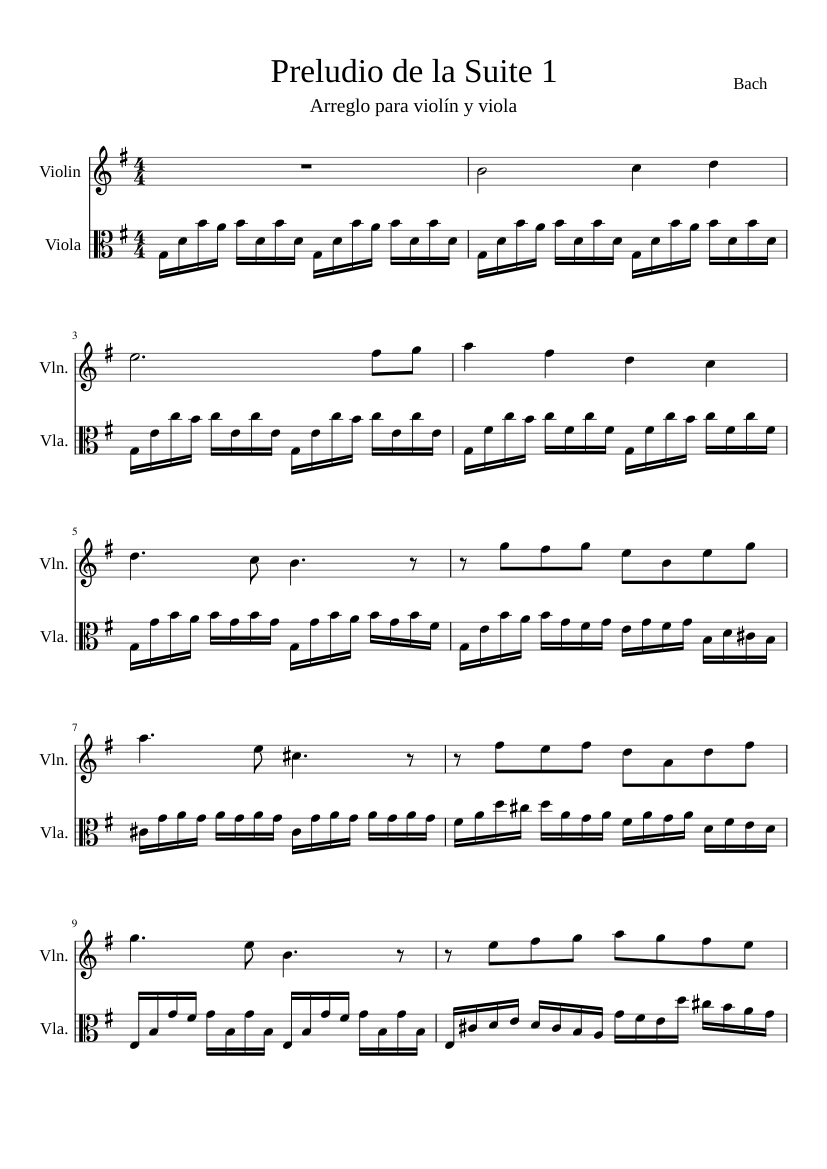 cello suite no 1 - prelude