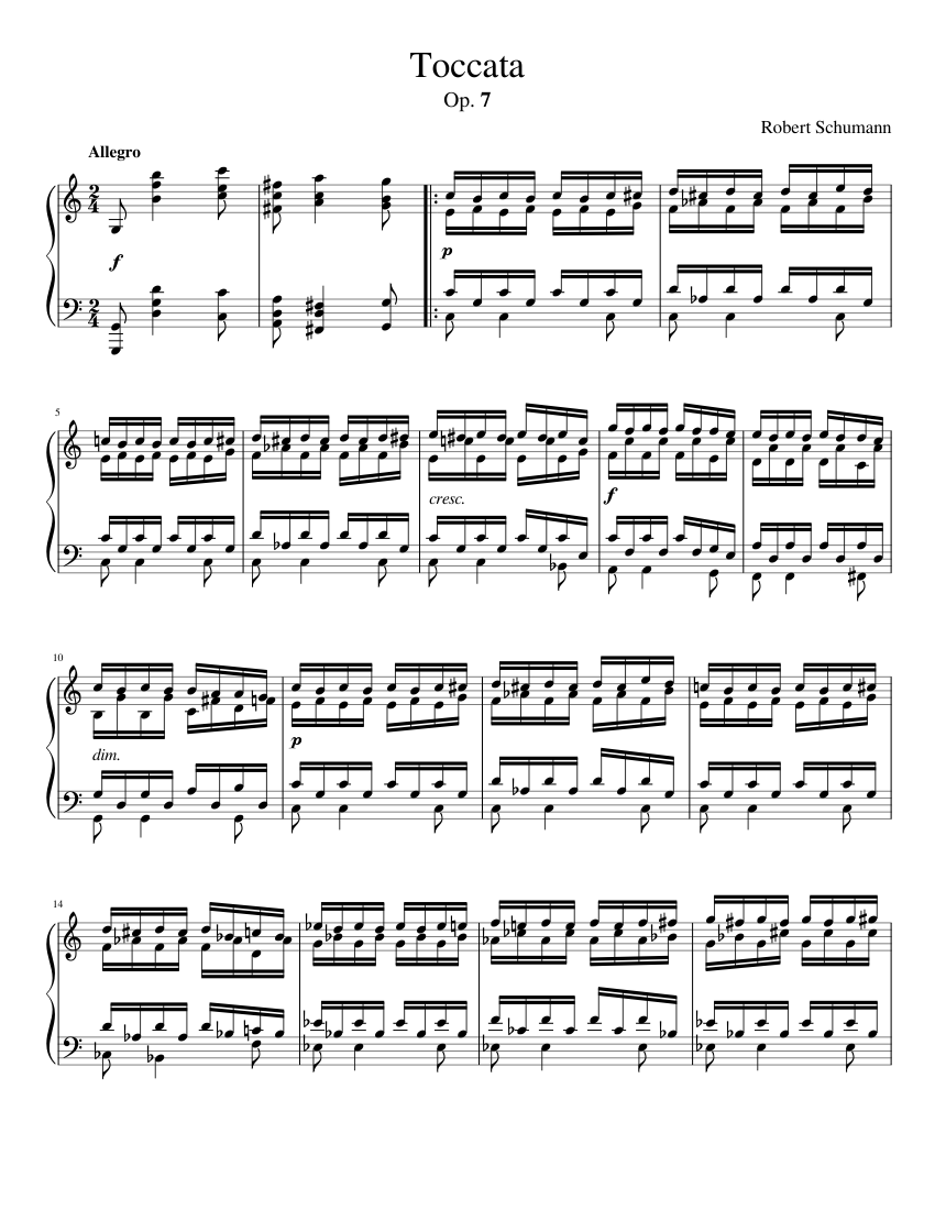 Toccata Op.7