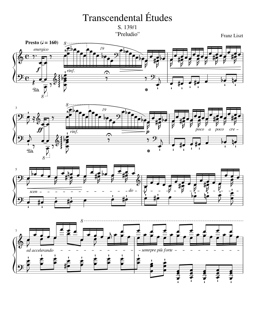 Études d'exécution transcendante S.139