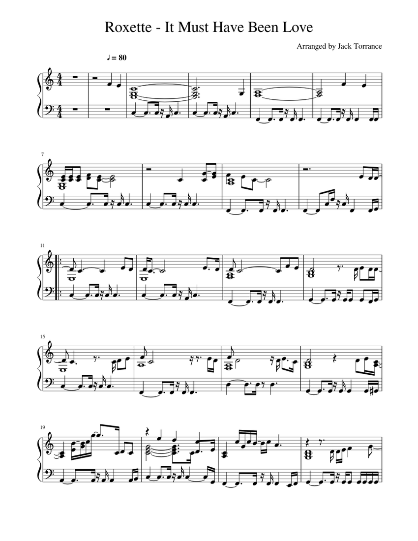 Tradução Da Musica It Must Have Been Love