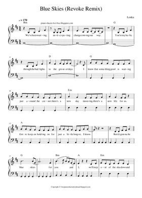 Free Lenka sheet music | Download PDF or print on Musescore.com
