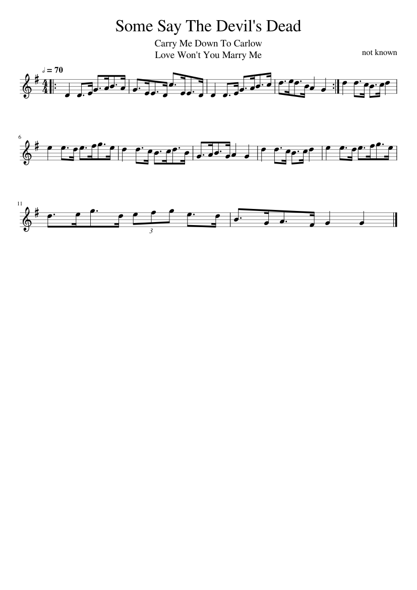 Some Say The Devil's Dead