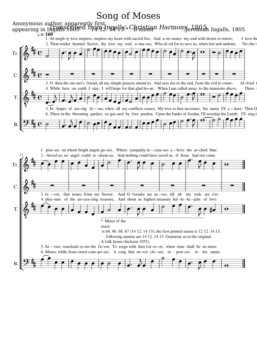 Song of Moses
