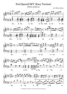 Feel Special By Twice Free Sheet Music Download Pdf Or Print On Musescore Com