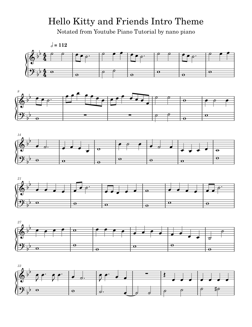 Hello Kitty and Friends Intro Song – Hello Kitty Hello Kitty and ...