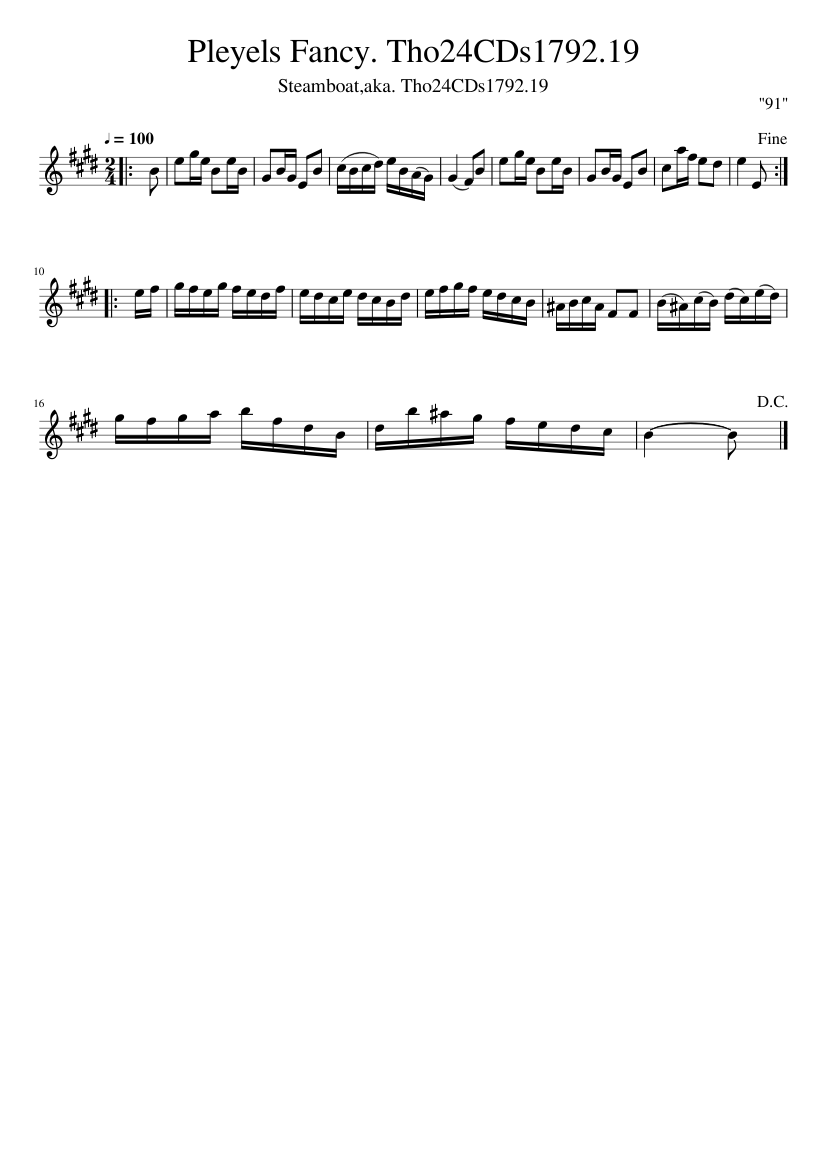 Pleyels Fancy. Tho24CDs1792.19