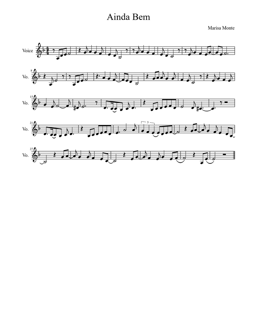 Letra Da Musica Ainda Bem Marisa Monte