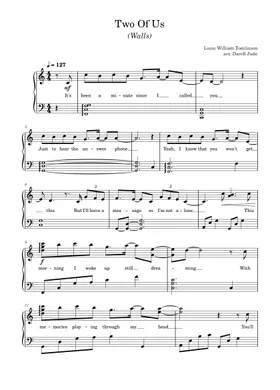 Free Louis Tomlinson sheet music  Download PDF or print on