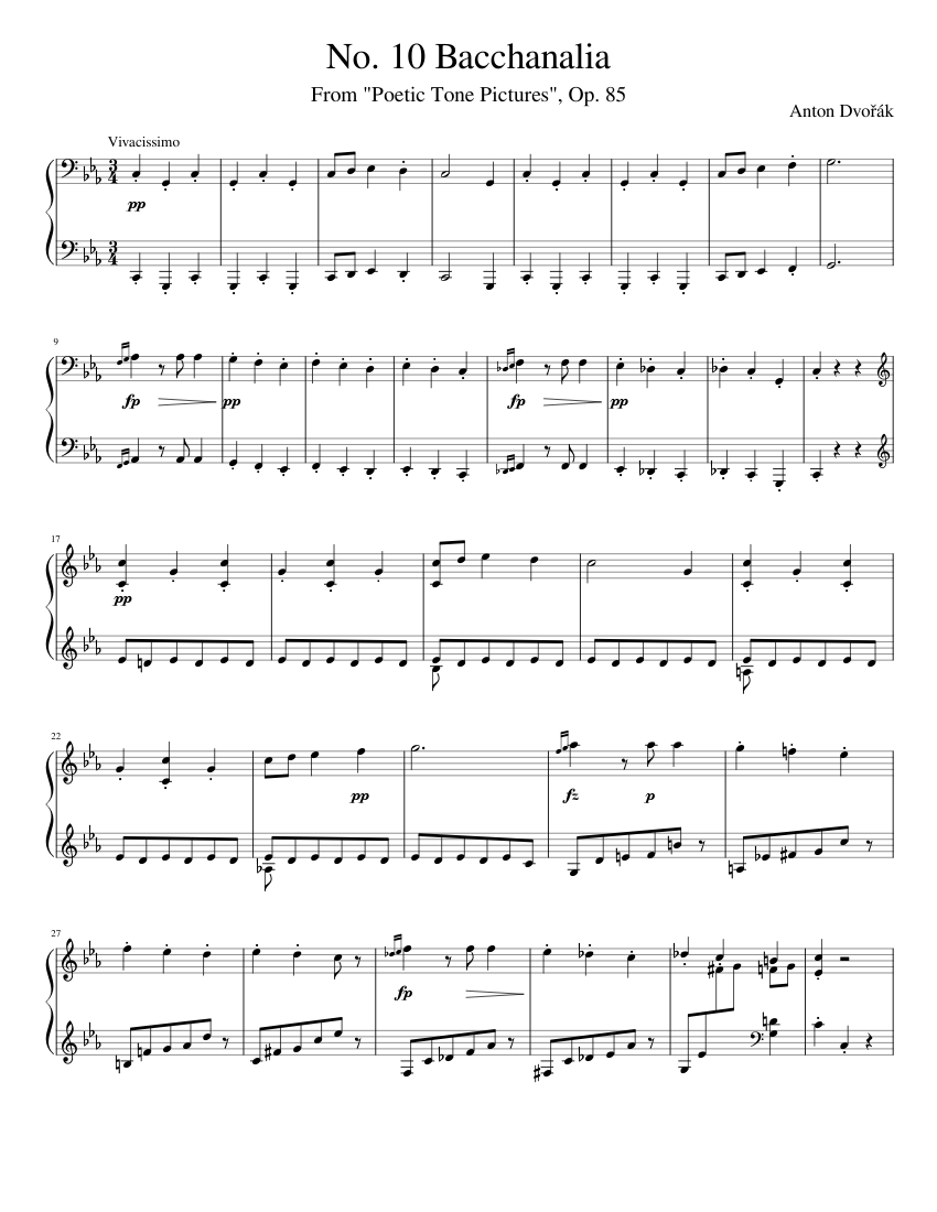 Poetic Tone Pictures Op.85