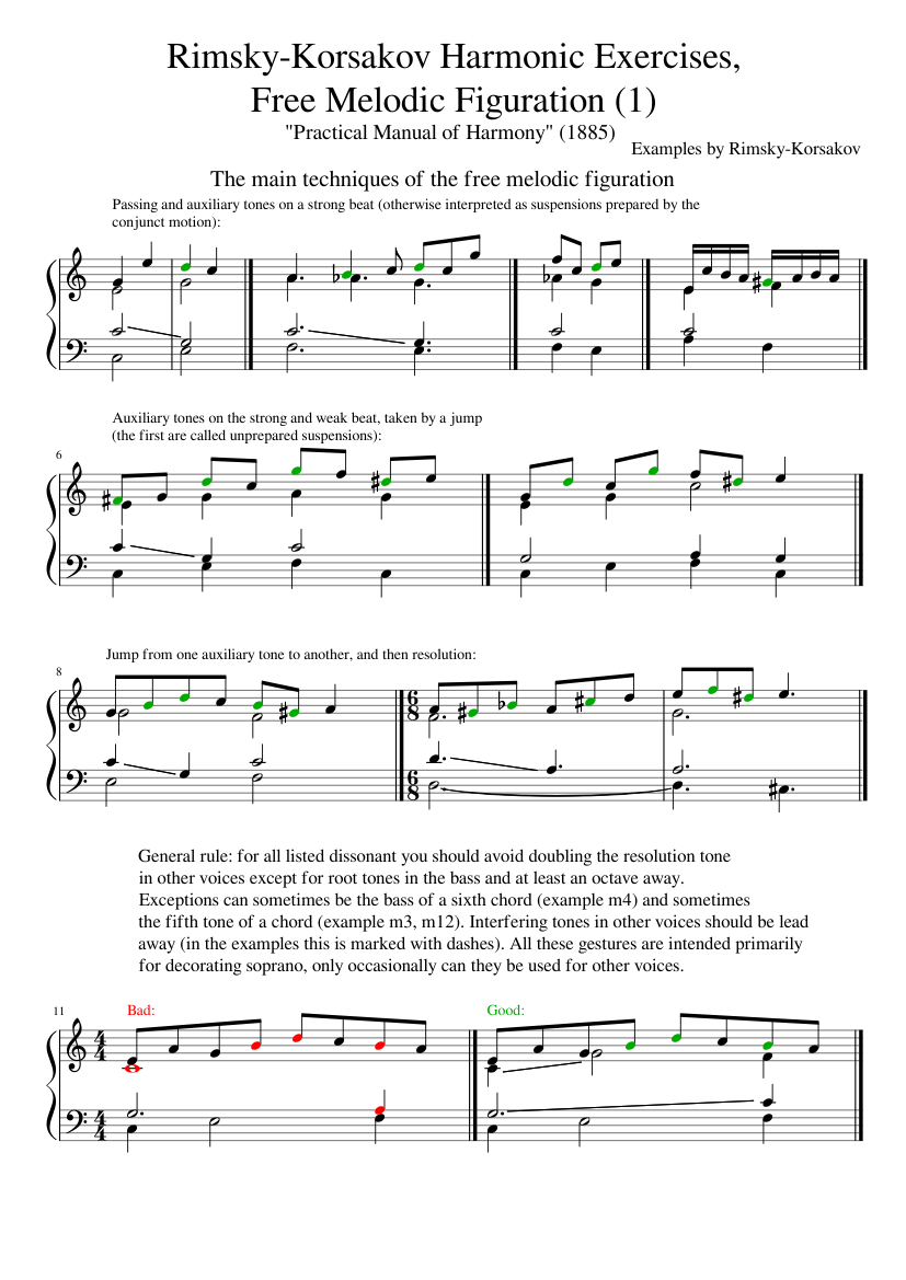 Practical Manual of Harmony