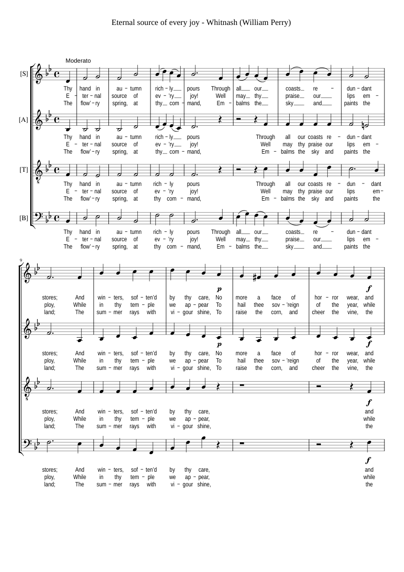 Eternal source of every joy