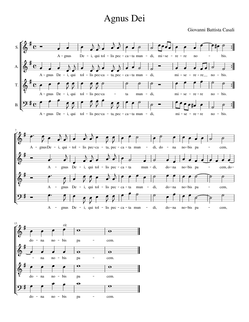Missa in G major