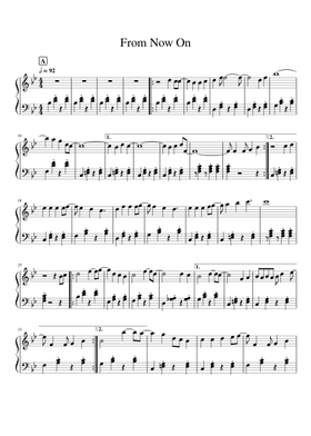 From Now On By Kim Min Seung Free Sheet Music Download Pdf Or Print On Musescore Com