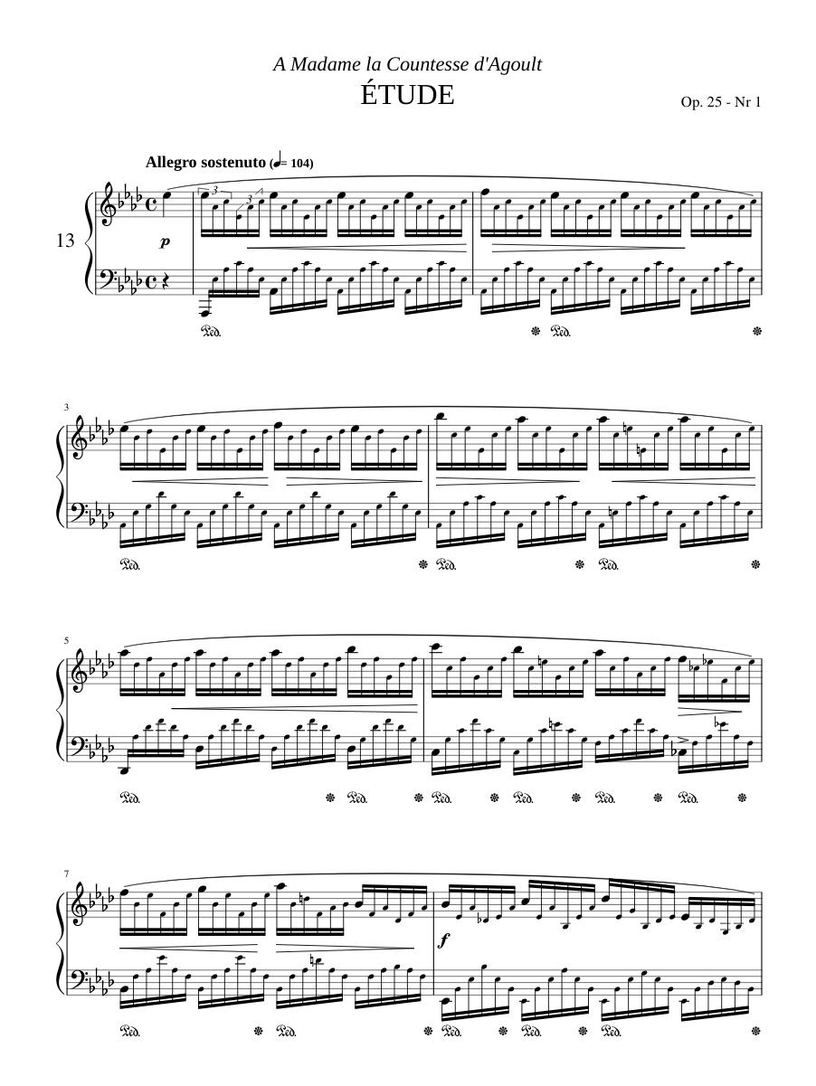 Études Op.25