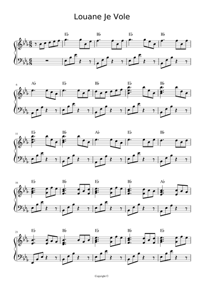 Michel Sardou Sheet Music Free Download In Pdf Or Midi On Musescore Com