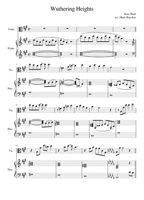 wuthering heights by Kate Bush free sheet music | Download PDF or print on  Musescore.com