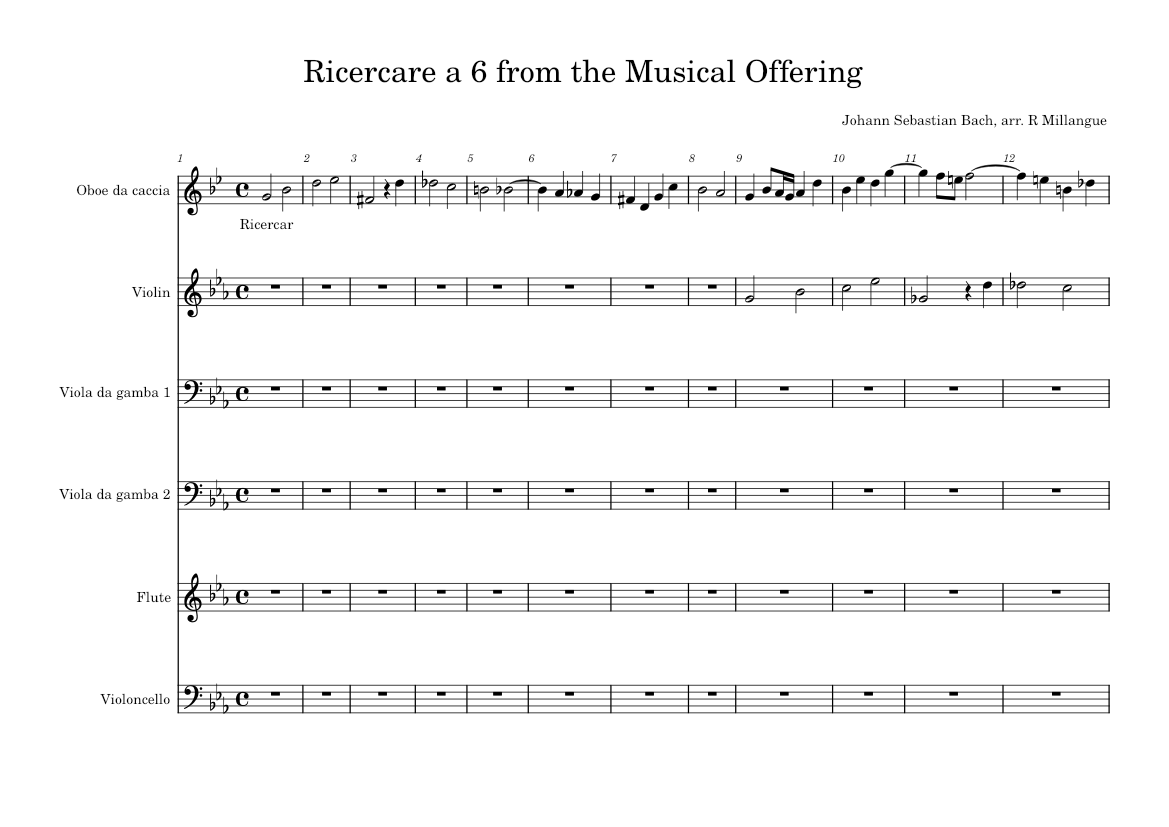 Ricercare a 6 from The Musical Offering, BWV 1079 (Period Instruments ...