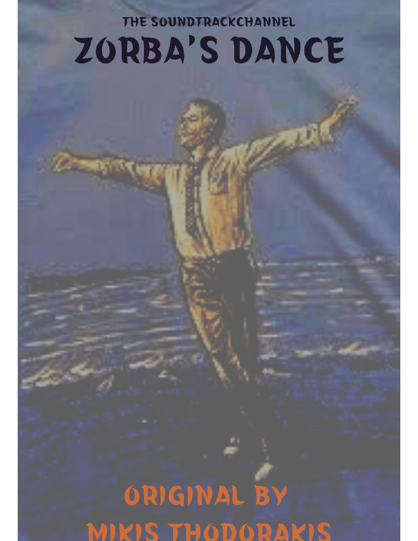 Zorba's Dance (Zorba The Greek) by Mikis Theodorakis Sheet music for Bouzouki (String Duet