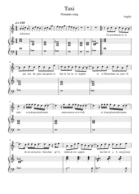Free Angèle sheet music | Download PDF or print on Musescore.com