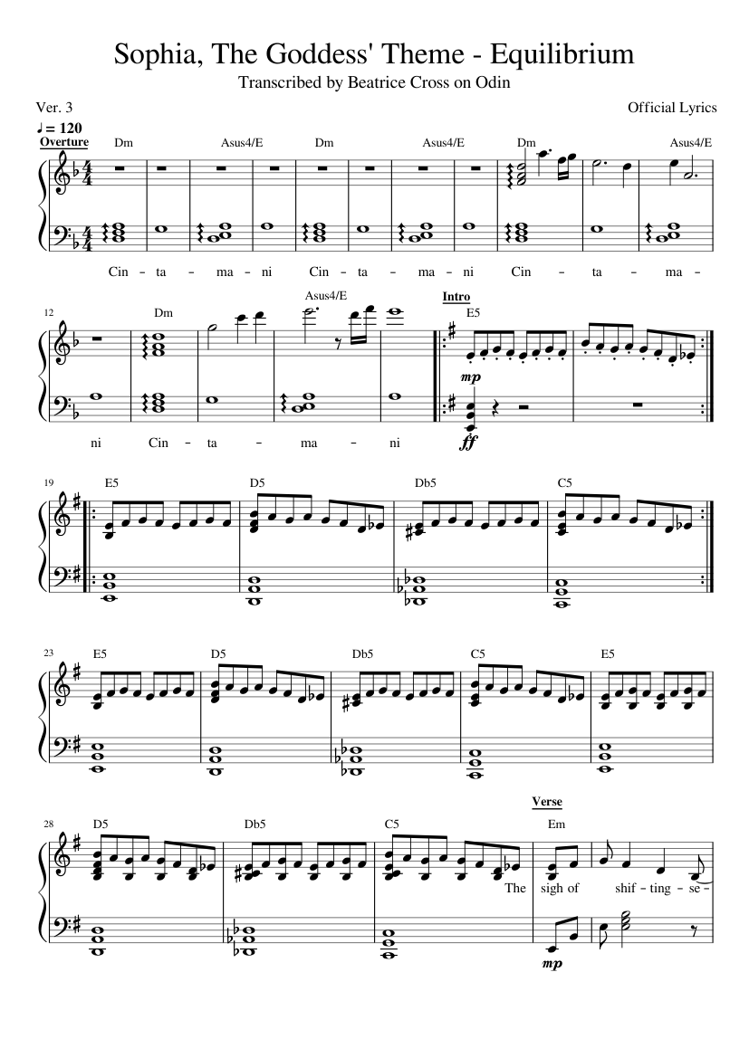 final fantasy xiv - Sophia The Goddess' Theme