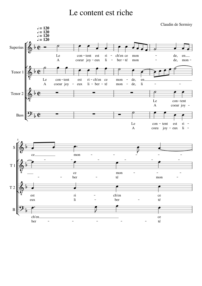 Le content est riche