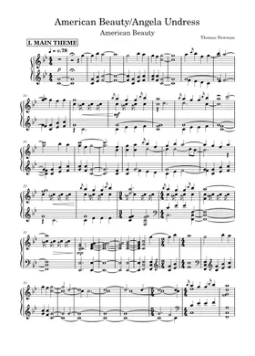 Free Thomas Newman sheet music | Download PDF or print on Musescore.com