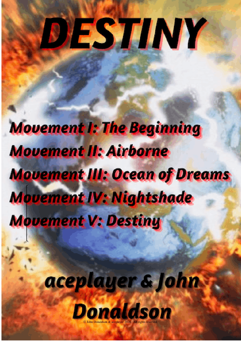 DESTINY – EPIC ORCHESTRAL COLLAB WITH ACEPLAYER Sheet music for Strings ...
