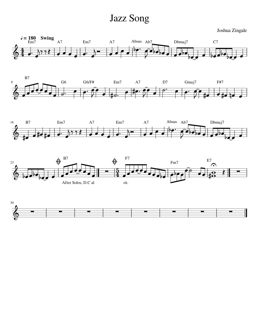 jazz-song-sheet-music-for-trumpet-in-b-flat-solo-download-and