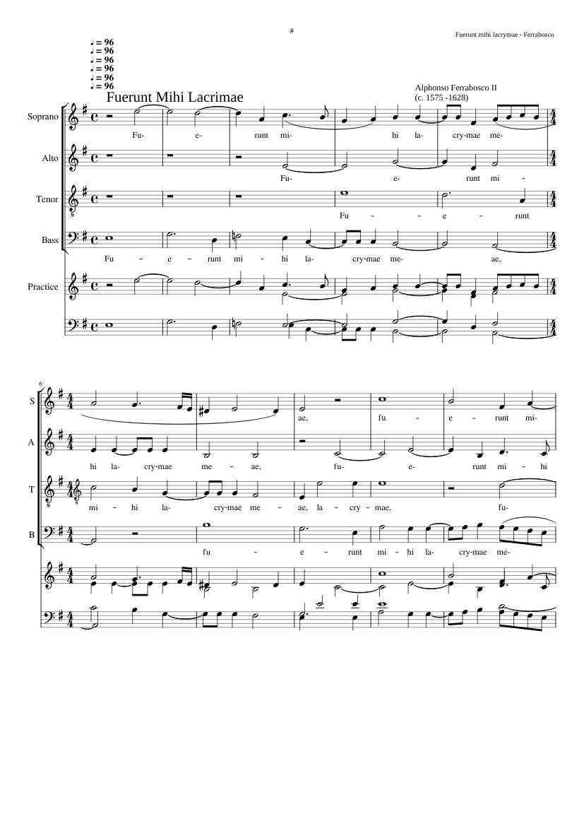 Fuerunt mihi lacrimae