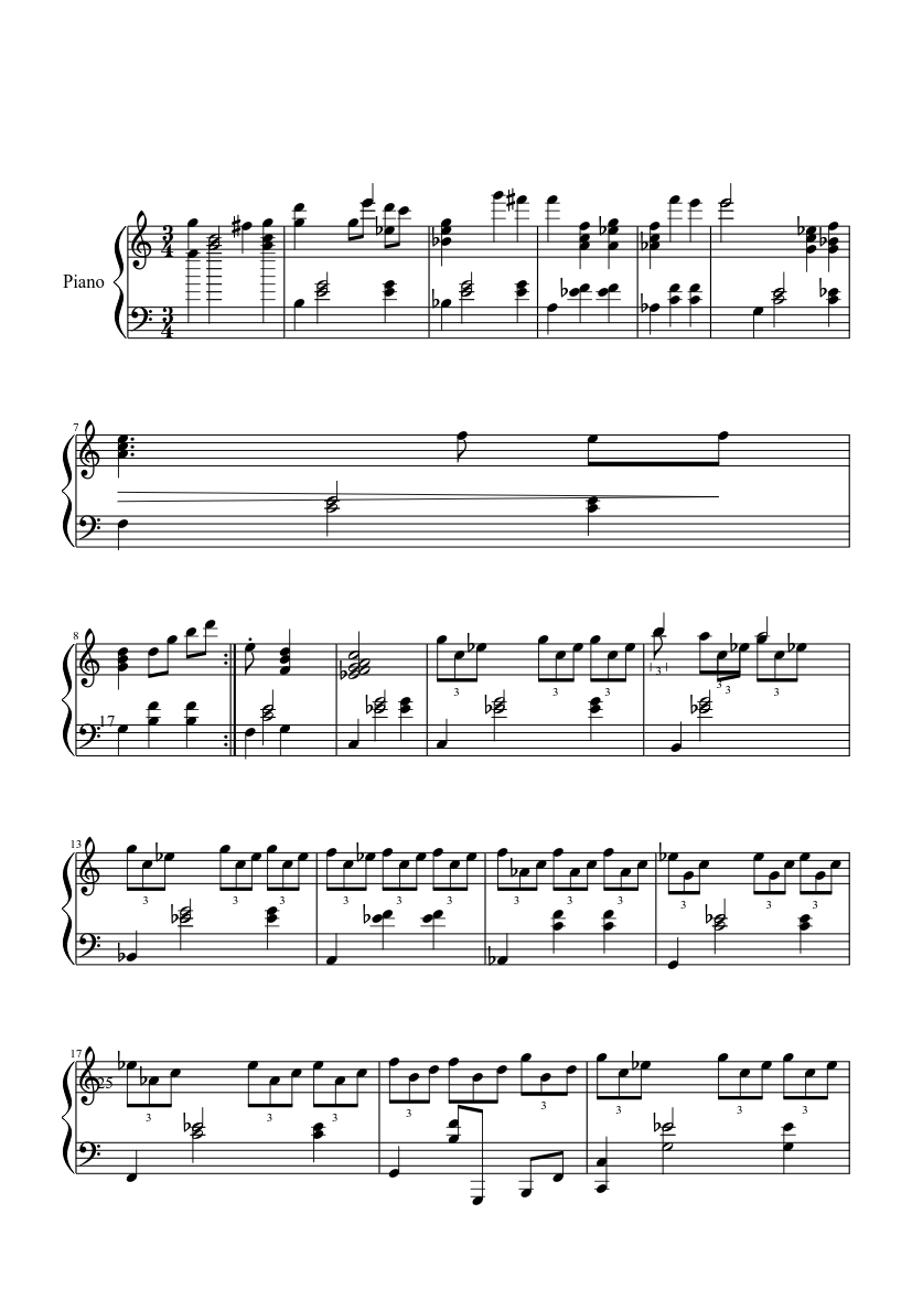 Old Doll - Ib Sheet music for Piano (Solo) | Musescore.com
