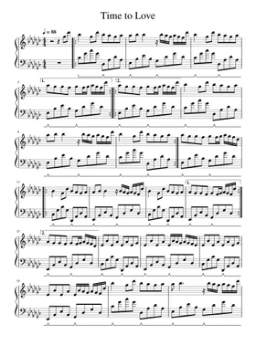 Free Time to Love by 악토버 (OCTOBER) sheet music | Download PDF or print on  Musescore.com