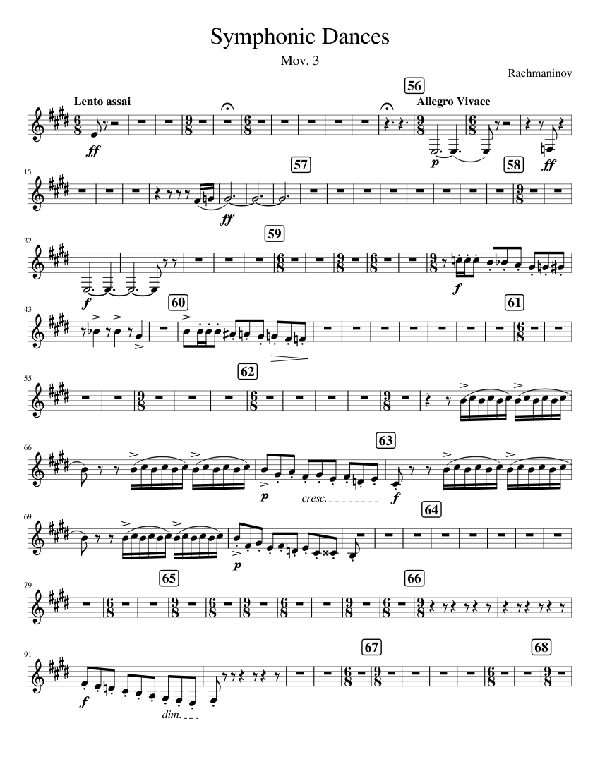 Symphonic Dances Op.45