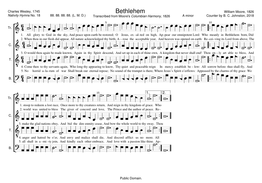 Bethlehem - William Moore