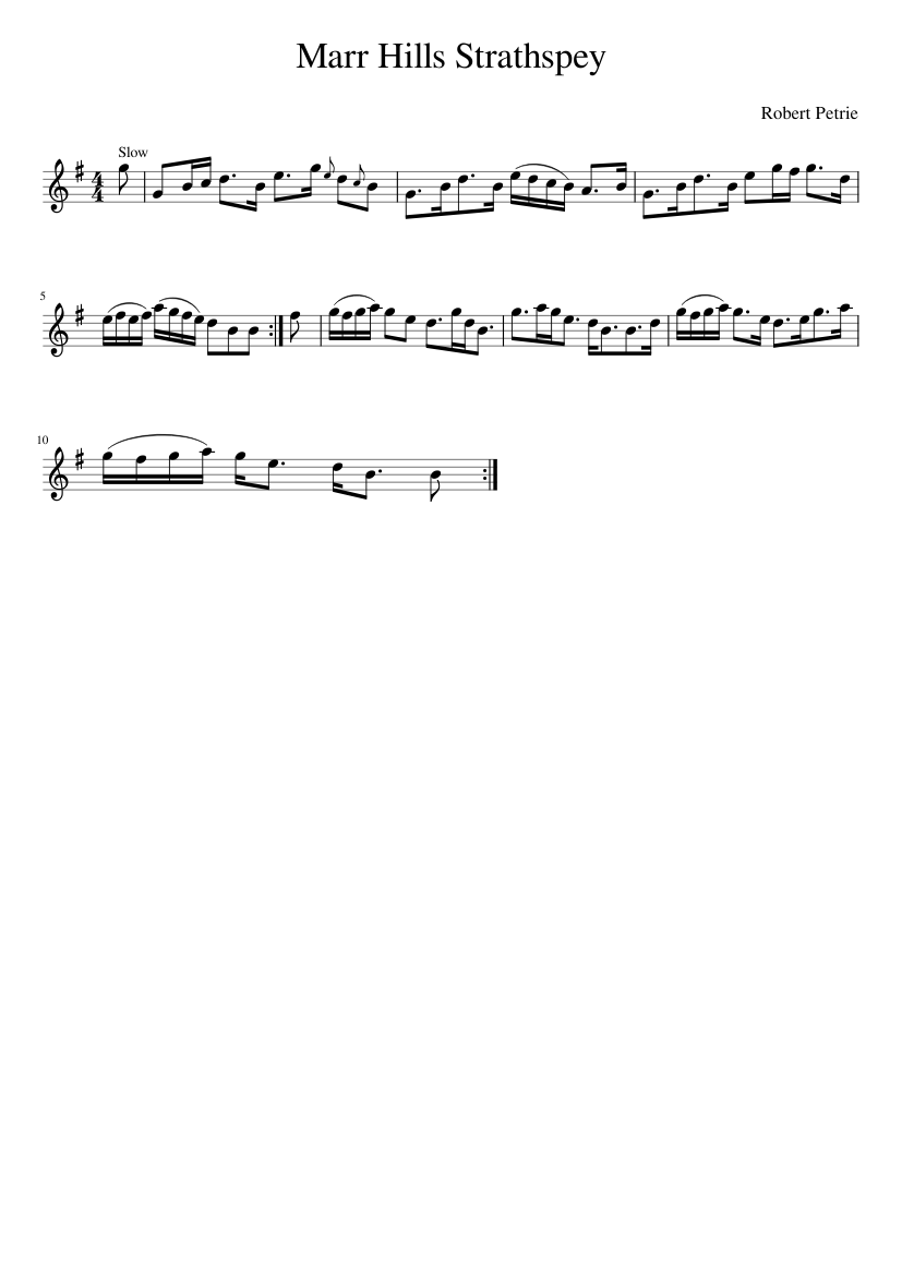 Marr Hills Strathspey