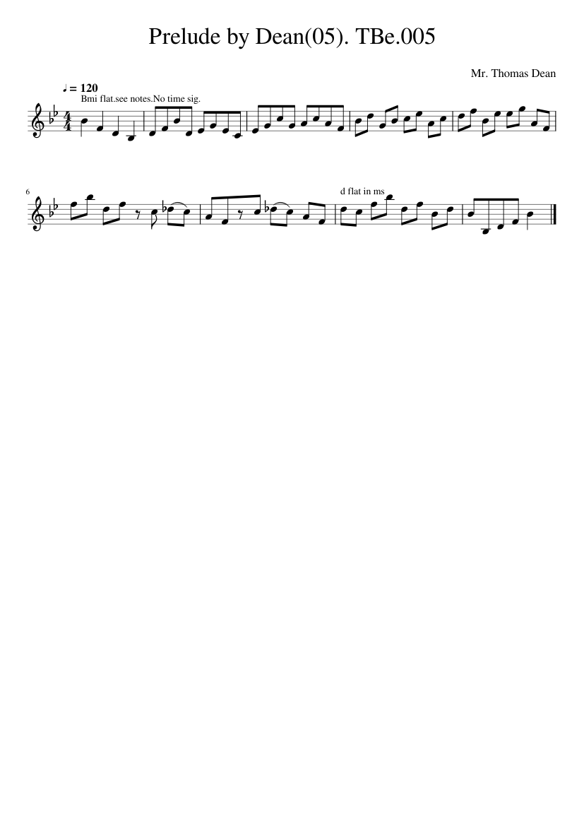 Prelude by Dean(05). TBe.005