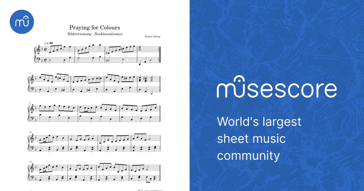 Neoklassizismus Sheet music for Piano (Solo)