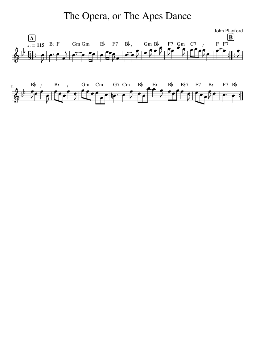 The Opera or The Apes Dance